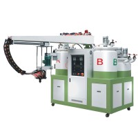 Two color double density PU Shoe-making Machine